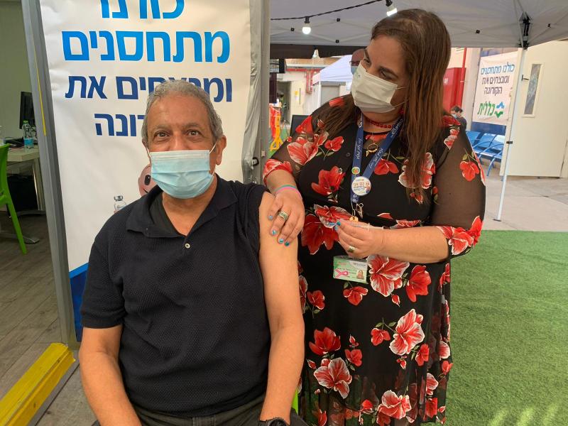 כמה אילתים התחסנו עד כה בחלק הראשון של החיסון - כל הפרטים
