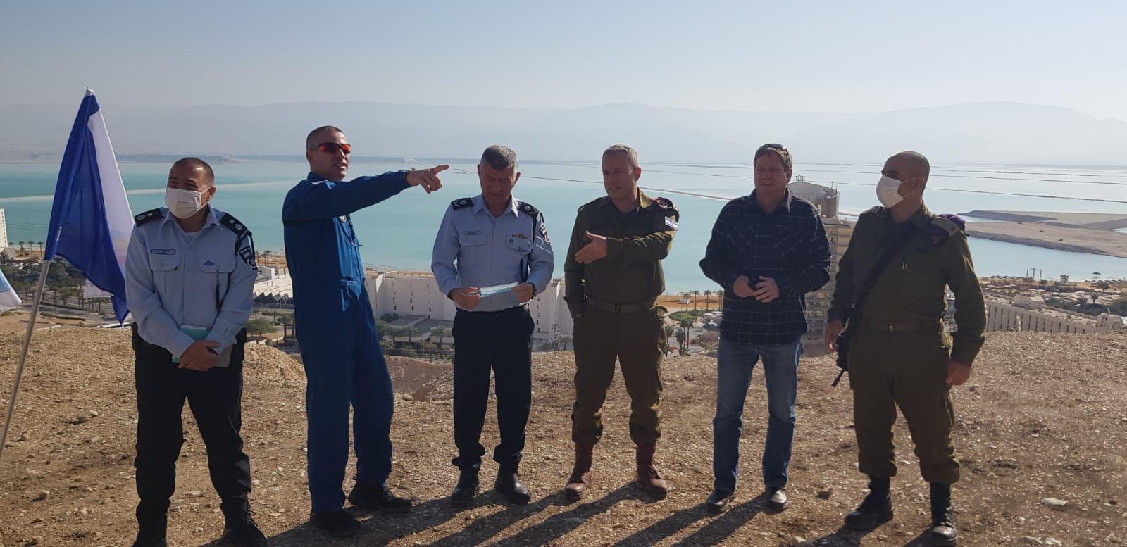 צה''ל פועל לחיזוק ההגנה בגבול ירדן בשיתוף פעולה רב ארגוני