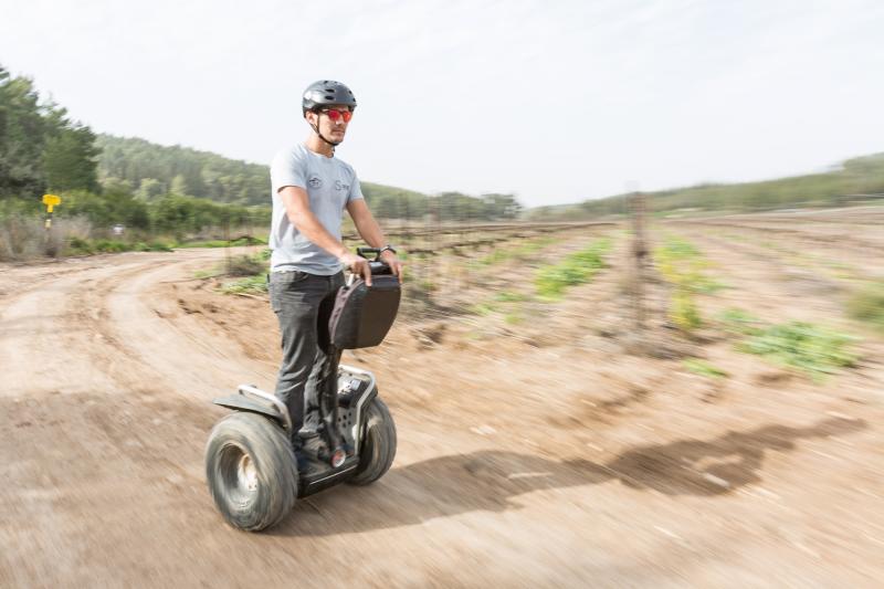 מסע סגווי חוצה ישראל מדן ועד אילת יוצא לדרך