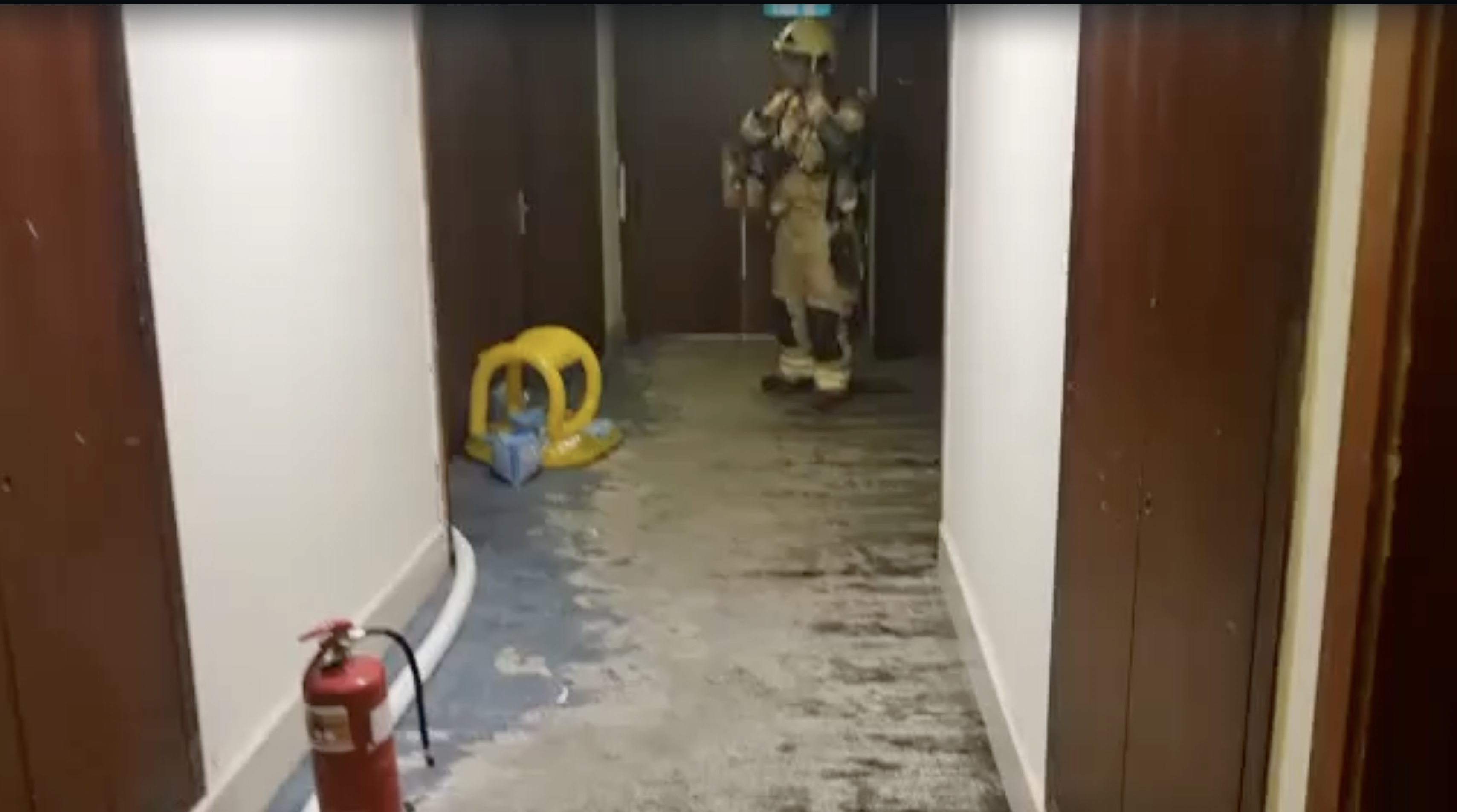 שריפה במלון מג׳יק פאלאס באילת