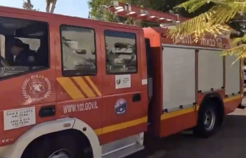 בפעם השנייה בתוך חודש: שריפה במרכז שמי בר באילת