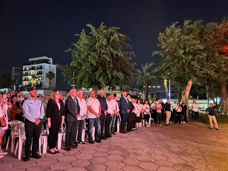 הסתיימה עצרת הזיכרון לשואה ולגבורה באילת