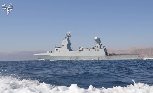 גלנט על סיפונה של סער 6: ׳׳לא נסבול איומים וניסיונות פגיעה באילת׳׳