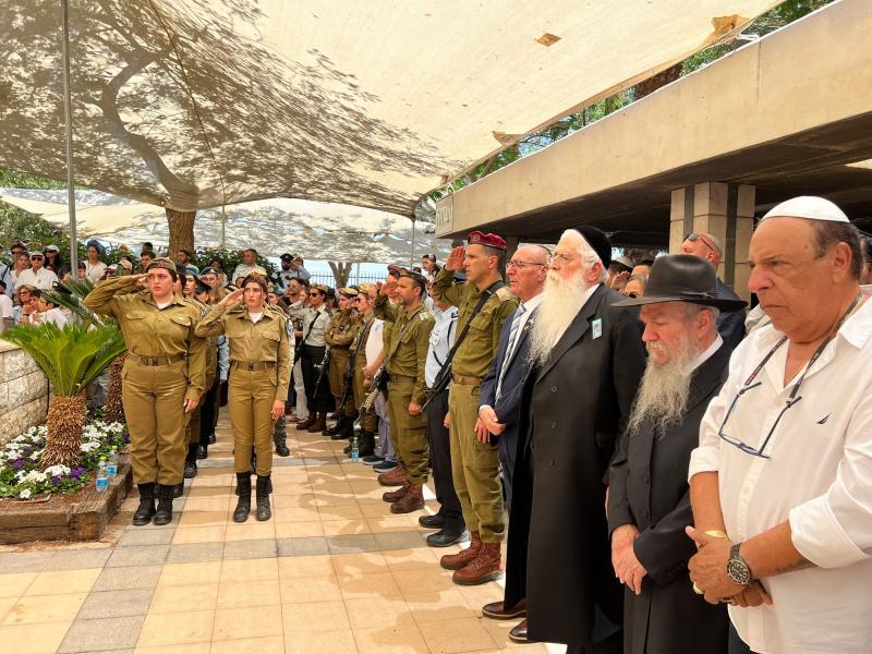 בצל המלחמה: תם הטקס הממלכתי באילת לחללי מערכות ישראל 