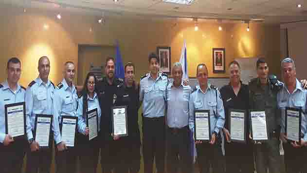 הוקרה והערכה לשוטרי מרחב אילת