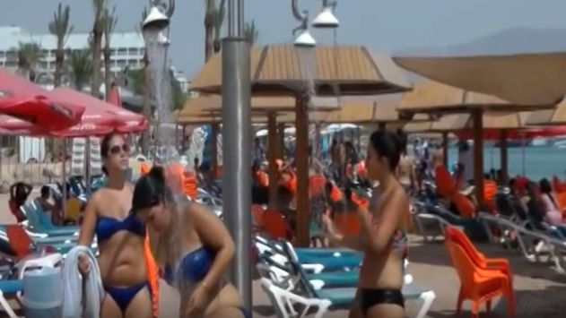 לחות בלתי שגרתית באילת 