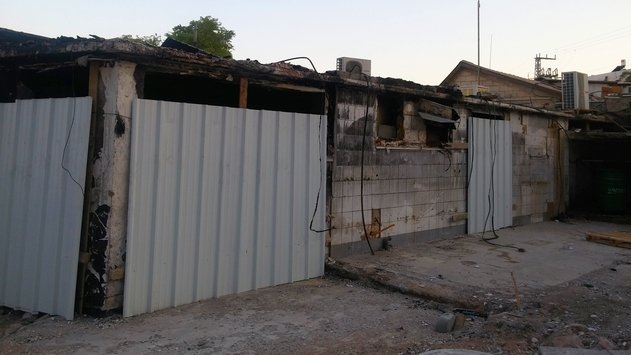 הצית את 'המחבוא של אדי' לאחר שאמו נישלה אותו מצוות הניהול 