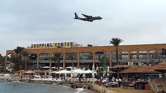 תיעוד בלעדי: מטוס נשיא פיג'י נוחת במפתיע באילת 