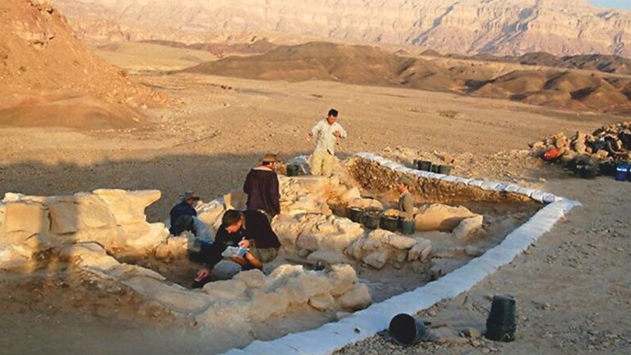 חומה מימי דוד המלך  נחשפה באזור אילת