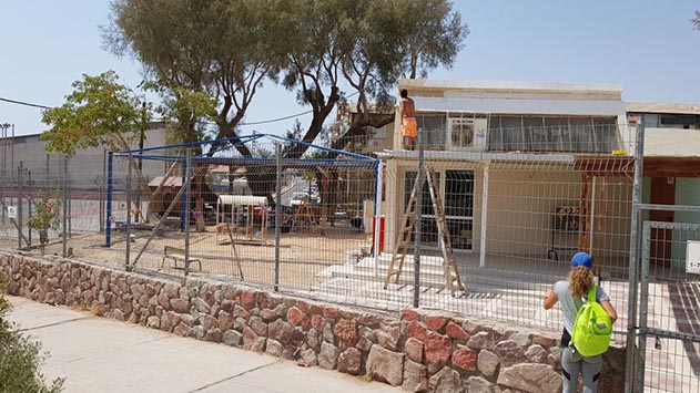 טרם הסתיימו עבודות השיפוץ בגני ניר וגיבורים