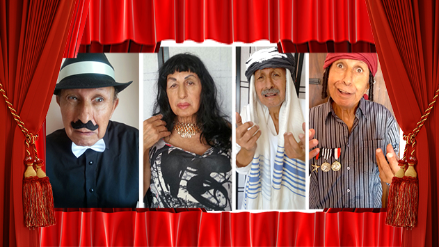 התיאטרון בוער בעצמותיו