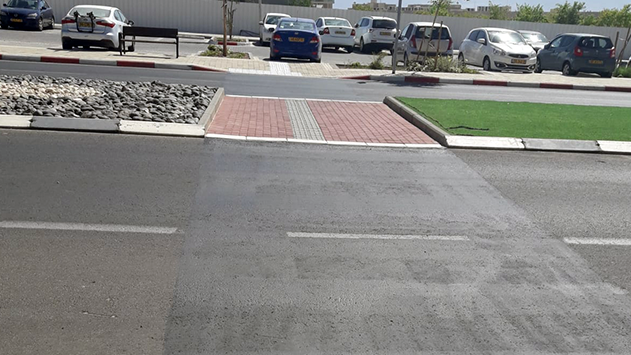 נמחק מעבר החצייה המסוכן  מול בית ספר 'ים סוף'