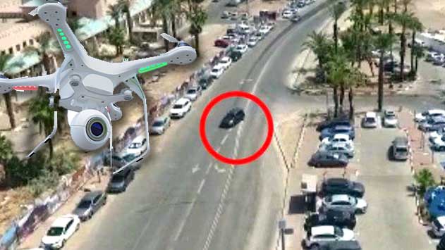 זהירות: רחפנים בשירות המשטרה