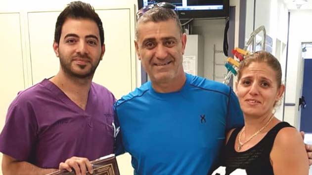 ד''ר ראמי גנאים, רופא מתמחה ב'יוספטל' הציל את חייו של תושב אילת