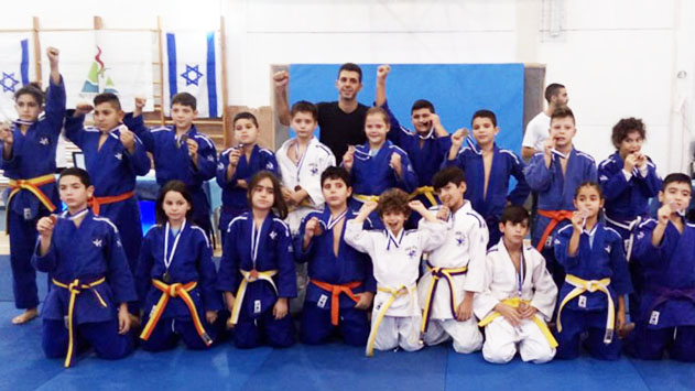 נבחרת הג'ודו של  המתנ''ס כבשה את מודיעין