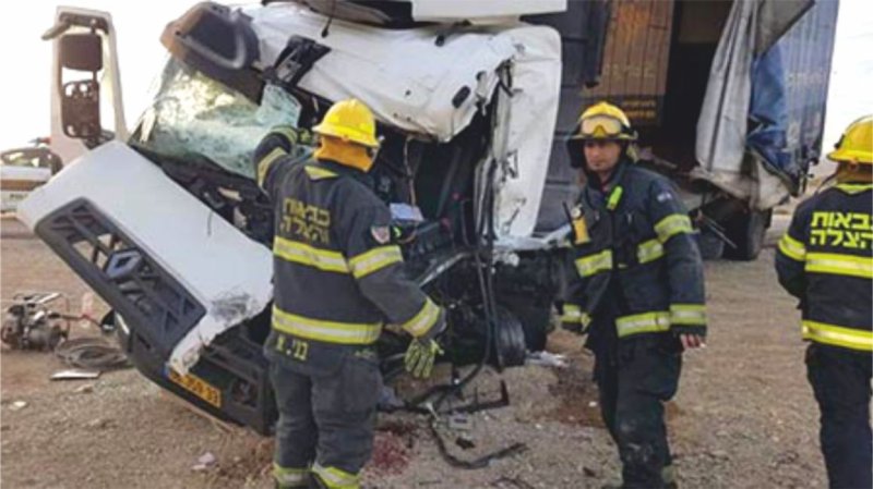 עמותת אור ירוק: אילת מועדת  לתאונות עם רכב כבד