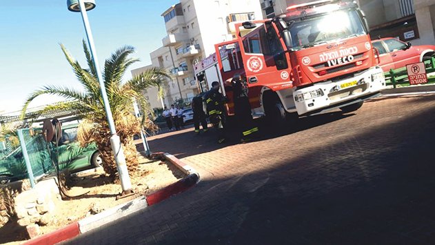 שריפה שניה באותו בניין בתוך שלושה חודשים 