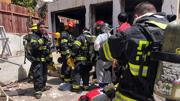 חשד: פיצוץ הגז באילת בשל הכנסת בלון הגז לדירה