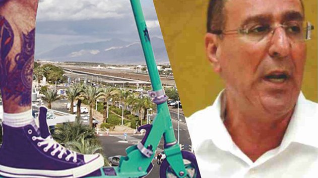 אלי לנקרי: ''החרמנו 30-40 קורקינטים שסיכנו הולכי רגל על הטיילת''
