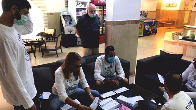 קצא''א חילקה מאות תווי קניה לתושבי אילת שנפגעו  כלכלית ממשבר הקורונה