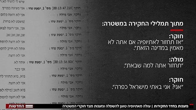 חוקרת במשטרת אילת: חדשות N12 הרסו את שמי הטוב