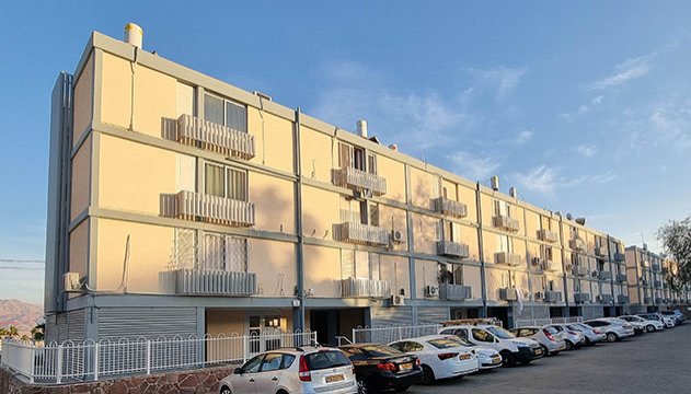 שלושה בנינים בשכונת אופיר זכו למתיחת פנים