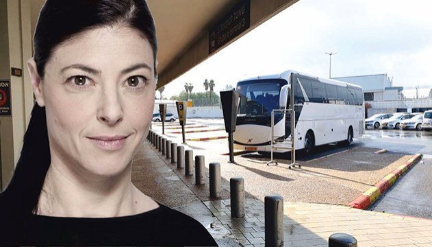 בוטל שירות האוטובוס האדום  מנתב''ג לרכבת השלום