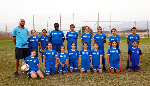 לראשונה באילת - קבוצת ילדות בכדורגל פעילה בליגה