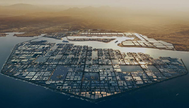 סעודיה בדרך להקים עיר נמל צפה  בים האדום, לא רחוק מאילת