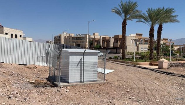 בשורה לתושבי השחמון:  קצא''א הקימה תחנת ניטור אוויר חדשה