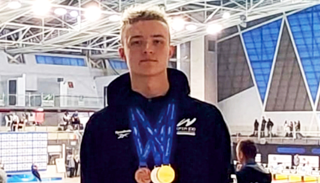 שלוש מדליות ללב שטיינברג  באליפות ישראל לשחייה
