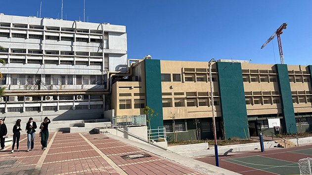 חיזוק גולדווטר נמשך: תלמידים לומדים  במתחם ששימש את ילדי שדרות