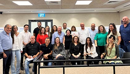 תערוכת תקומה הוצגה למועצת העיר אילת