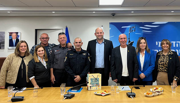 ביקור מנכ''ל המשרד לביטחון לאומי