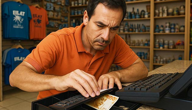 העובד בחנות המזכרות של המלון התגלה כגנב