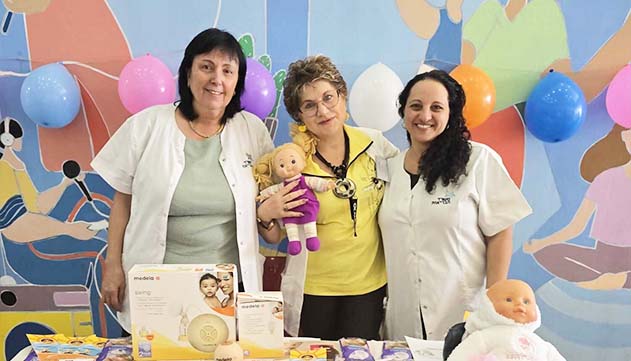 עשרות נשים השתתפו באירוע מרגש לציון שבוע ההנקה הבינלאומי באילת