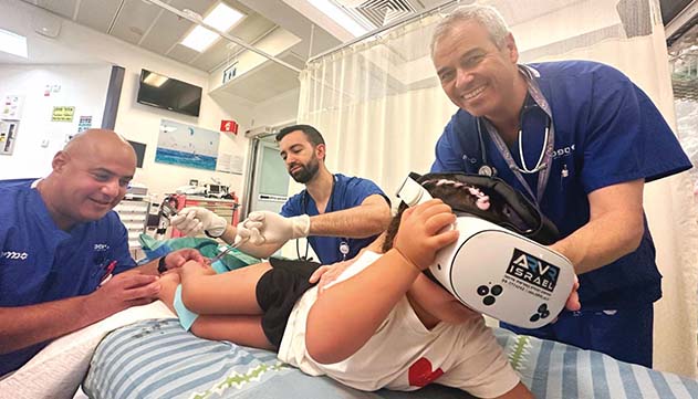 חדשנות במלר”ד הילדים של יוספטל מקבוצת כללית: טיפול בילדים עם משקפי VR -  עובד כמו קסם!