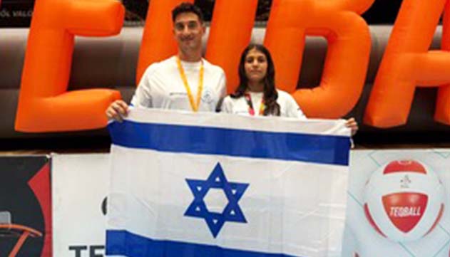 סנסציה בטקבול: גבריאל זרד בת ה-14 מאילת  זכתה במקום השלישי באליפות אירופה לנוער