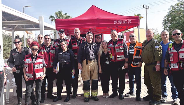 תרגיל חירום מקיף ביוספטל: פינוי יילודים  ותרחישי אש וחומרים מסוכנים