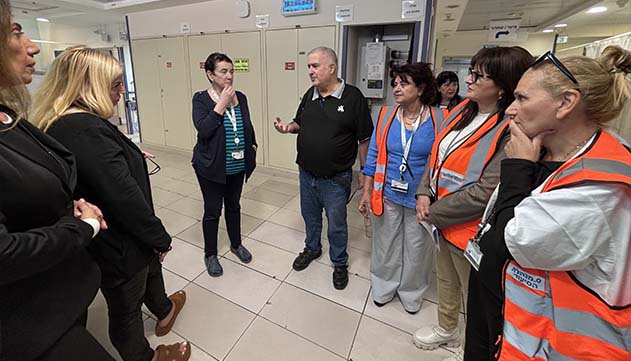 תרגיל חירום ביוספטל: בית החולים תרגל  טיפול בנפגעי חומרים מסוכנים