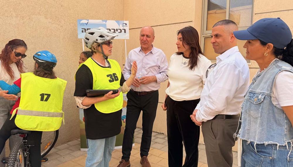 הפנינג בטיחות בדרכים בבית ספר אורים