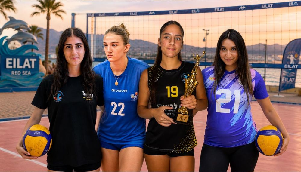ככה הפכה אגודת מכבי אילת בכדורעף  לייצואנית שחקניות כדורעף ברמת על