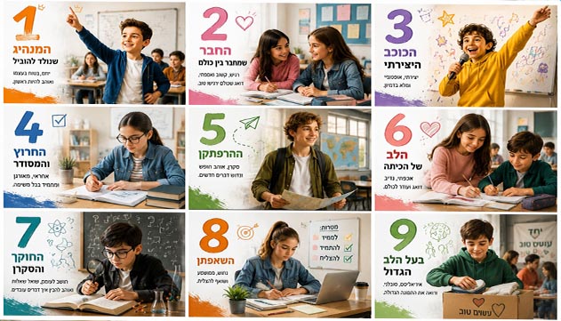 מנהיגים, חרשנים או חולמים: איזה תלמידים אתם לפי המספר שלכם?