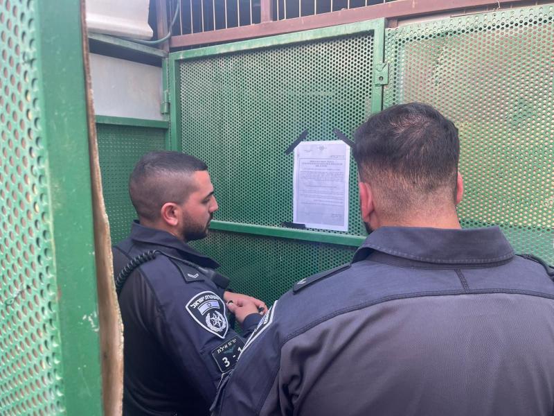 המשטרה פשטה על בית הימורים באילת