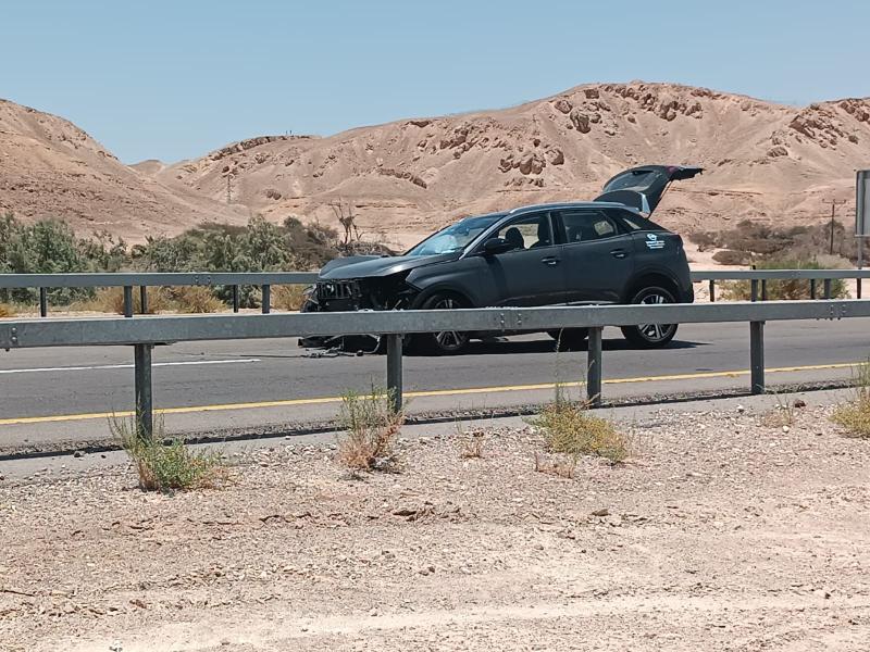 ראשוני: תאונה בכביש הערבה סמוך ליטבתה