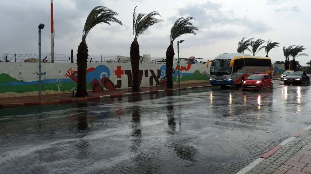 המשטרה פרסמה אזהרת שיטפונות באילת והערבה