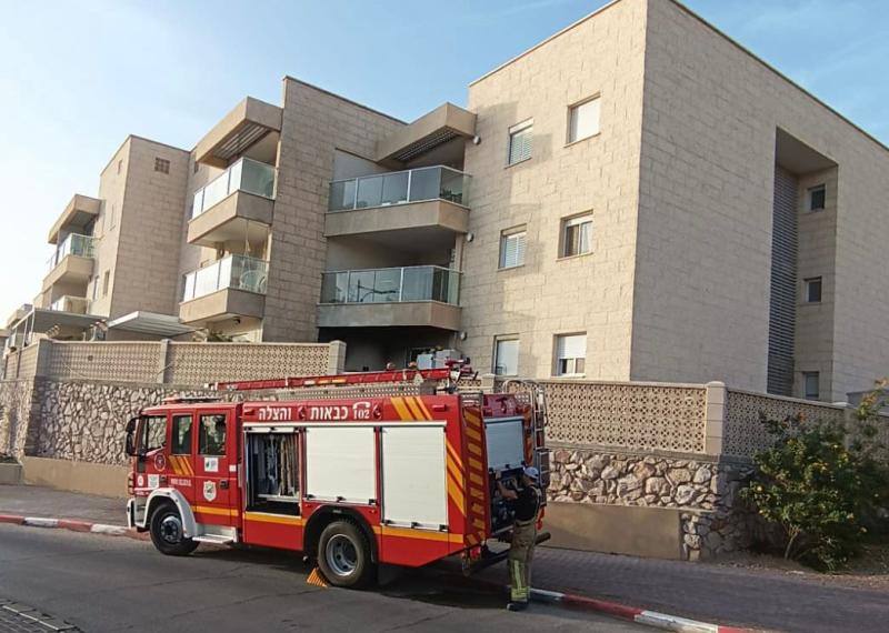 שריפה בדירת מגורים ברחוב הכוכב באילת