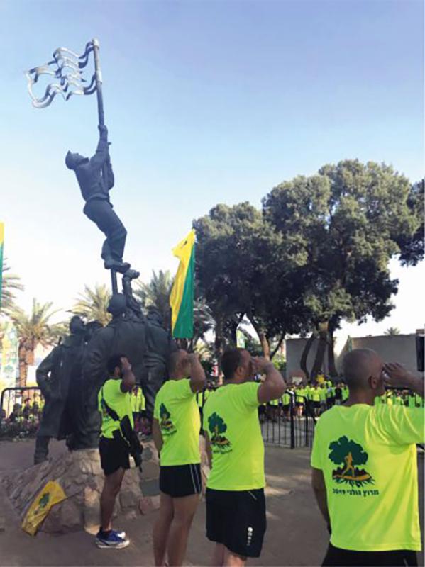 מרוץ גולני ה-31  בדרך לאילת