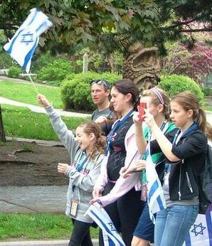 יהודי טורונטו צעדו למען אילת