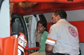 וידיאו ותמונות: 10 פצועים קל בשריפה בעין נטפים 105